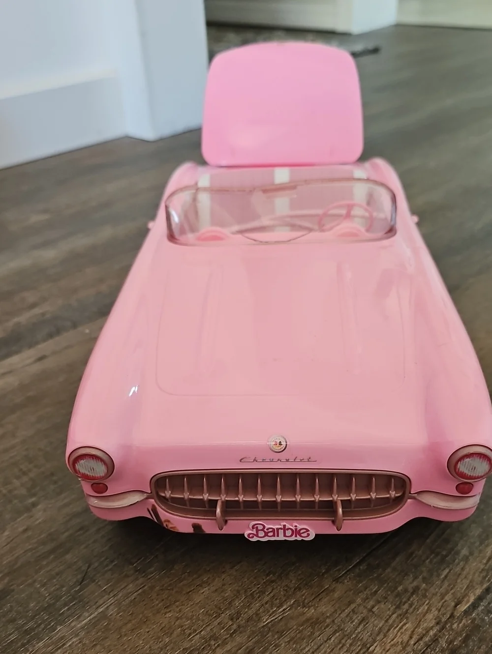 Hot Wheels RC Barbie Corvette, Remote Control Corvette from Barbie The Movie